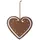 Star Trading Merry Lebkuchenherz 27 x 24,5 cm mit 14 LEDs