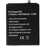 AccuCell Akku passend für Huawei P30 Li-Polymer, 3,82V, 3550mAh, 13,6Wh, built-in, ohne Werkzeug