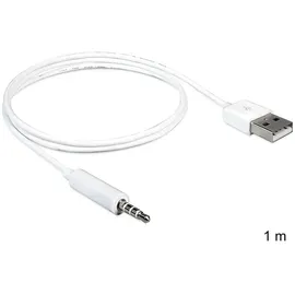 DeLock 83182 weiß 1 m