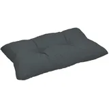 Beautissu Loungekissen Xluna 60 x 40 cm Grau