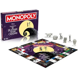 Winning Moves Monopoly Nightmare Before Christmas