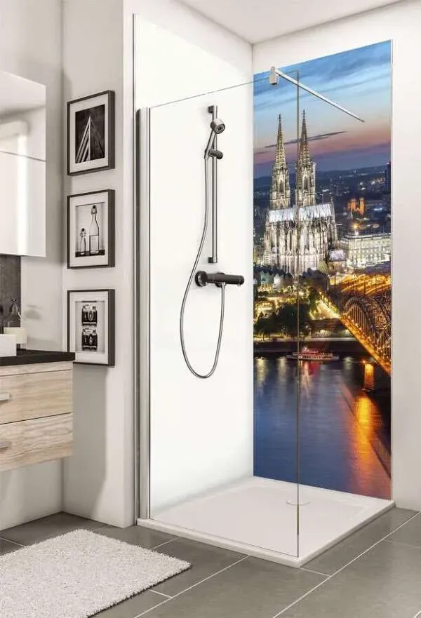 Schulte Decodesign Duschrückwand Foto Kölner Dom - Duschkabine