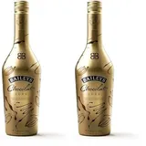 Baileys Chocolat Luxe | B-Corp zertifiziert | Original Irish Cream Likör | Echte belgische Schokolade | Edle Genussmomente | 15,7% vol |500 ml Einzelflasche (Packung mit 2)