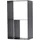 Magnus Kaminholzregal R146 Stahl 45 x 30 x 80 cm Schwarz
