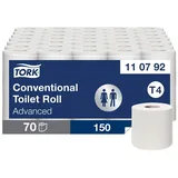 TORK Kleinrollen Toilettenpapier Advanced T4 3-lagig 70 Rollen