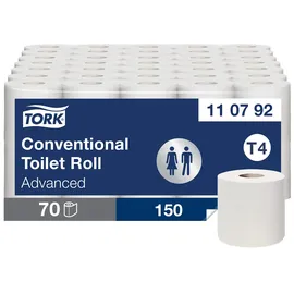 TORK Kleinrollen Toilettenpapier Advanced T4 3-lagig 70 Rollen