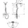 Hansgrohe Pulsify S PURO Duschsystem 260 1-jet Brushed Bronze 24223140