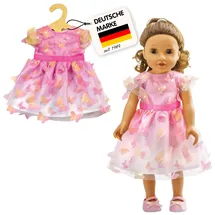 Heless Puppenkleidung Miss Butterfly Tüllkleid Rosa (1252)