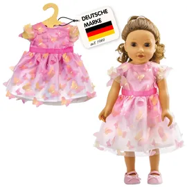 Heless Puppenkleidung Miss Butterfly Tüllkleid Rosa (1252)