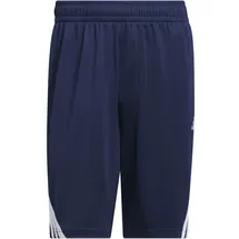 adidas Legends 3-STRIPES Basketball Shorts team navy blue 2/white XL9"