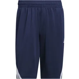 adidas Legends 3-STRIPES Basketball Shorts team navy blue 2/white XL9"