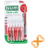 Gum TRAV-LER Interdentalbürste 0,8 mm 6 Stück