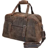 The Skandinavian Brand Weekender Reisetasche tan