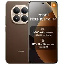 Xiaomi Redmi Note 15 Pro+ 5G 8 GB RAM 256 GB Mocha Brown