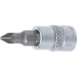 BGS Bit-Einsatz Antrieb Innenvierkant 6,3 mm (1/4") Kreuzschlitz PZ1