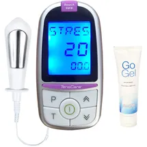TensCare Boden Trainingsgerät Beckenboden + Go Gel - Wasserbasis Gleitmittel - 100ml