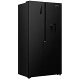 GORENJE Side-by-Side NRS917E41BXWD, 178,6 cm hoch, 91,1 cm breit, MultiAirFlow-System schwarz