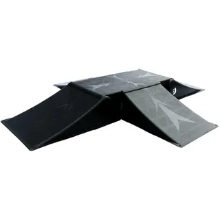 Best Sporting Rampen-Set für Skateboard/BMX-Rad/Skater & RC Cars I 4+1-teilige Skater Rampe für Flexible Aufbaumöglichkeiten I stabile Skateboard Rampe I hochwertige Scooter Rampe