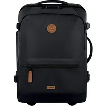 Cabaïa Cabaia Soft Suitcase Essentials Trolley 2-Rollen Cabin 51 cm / 48 l schwarz