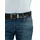 Tom Tailor Herrengürtel Leder 4 cm schwarz 90