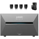 Anker Balkonkraftwerk Anker SOLIX Solarbank 3 E2700 Pro Speicher für Balkonkraftwerk, (Speicher mit integriertem Wechselrichter, All-in-One Stromspeicher 2,668kWh), KI-optimiertes Balkonkraftwerk mit Speicher - dynamische Überwachung