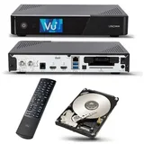 VU+ Uno 4K SE DVB-S2 FBC Sat Receiver Twin Linux UHD 2 TB HDD Festplatte SAT-Receiver