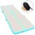 vidaXL Aufblasbare Gymnastikmatte mit Pumpe 800x100x10 cm PVC Grün