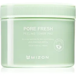 Mizon Pore Fresh Peeling-Pads für das Gesicht für empfindliche Haut mit Neigung zu Akne 60 St.
