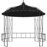 vidaXL Gartenpavillon 3 x 2,9 m Anthrazit