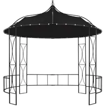 vidaXL Gartenpavillon 3 x 2,9 m Anthrazit