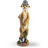 EasyMaxx Solar-Leuchte Erdmännchen Bergarbeiter 1,2V mehrfarbig