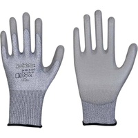 Leipold, Schutzhandschuhe, Schnittschutzhandschuhe Solidstar 1642 Größe 10 grau EN 388 PSA-Kategorie II (10)