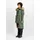 Alpha Industries Long Fishtail Jacke - Sage Green - S