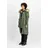 Alpha Industries Long Fishtail Jacke - Sage Green - S