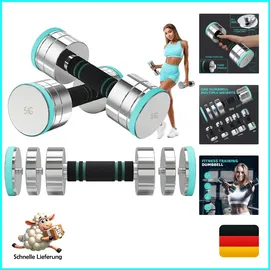 besuche den dripex-store Dripex Hantel Set Verstellbare Kurzhanteln 2er Set 10 kg