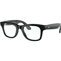 Ray-Ban Meta Wayfarer RW4006 50 mm Shiny Black / Clear
