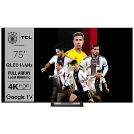 TCL 75QLED870 QLED TV (75") Zoll 190,5 cm 4K Ultra HD Smart-TV Schwarz