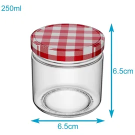 Intirilife Einmachglas 150 ml 25 St.