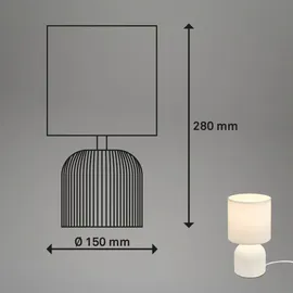 Briloner Tischlampe Weiß