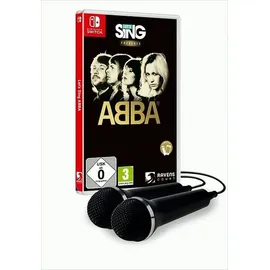Let's Sing ABBA + 2 Mikrofone Nintendo Switch-Spiel