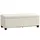 Homcom Sitzbank Beige, Metall, 112x40x42 cm, Esszimmer, Bänke, Sitzbänke