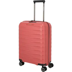 Travelite Mooby 4-Rollen Trolley 55 cm - Rot