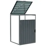 Home Deluxe Cubo Erweiterung für 1 Tonne 80 x 80 x 122 cm anthrazit