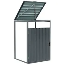 Home Deluxe Cubo Erweiterung für 1 Tonne 80 x 80 x 122 cm anthrazit