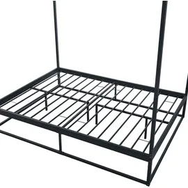 [en.casa] Himmelbett Kristianstad Metall 140x200 cm
