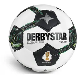 Derbystar Fußball DFB-Pokal Brillant Replica Männer 10er Ballpaket + Ballnetz...