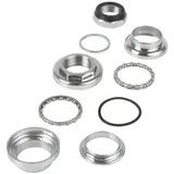 Neco Steuersatz 1" Gewinde Stahl chrom gedichtet, Ko=27,0mm, 390493