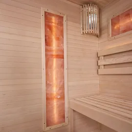 Artsauna Saunakabine Vantaa 175 mit Salzstein - Indoor Sauna für 4 Personen