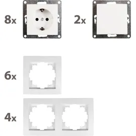 McPower Schalter Set Standard 20-teilig
