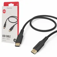 Hama USB-C auf USB-C 1,5 m Schwarz
